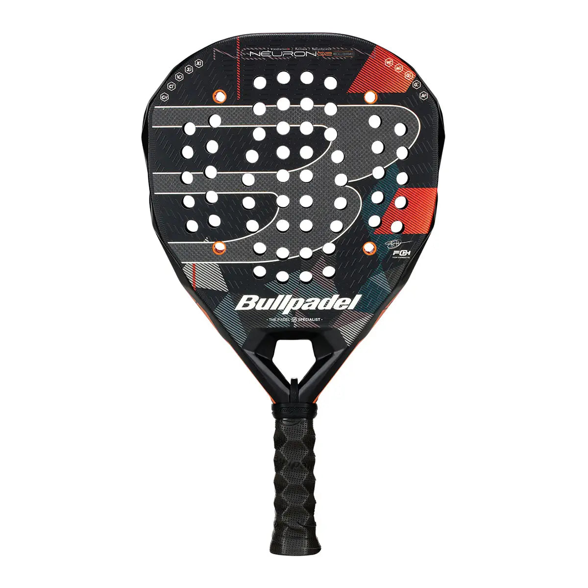 Bullpadel Neuron Edge 2026 - Hybride/Diamond - 370g - Carbon